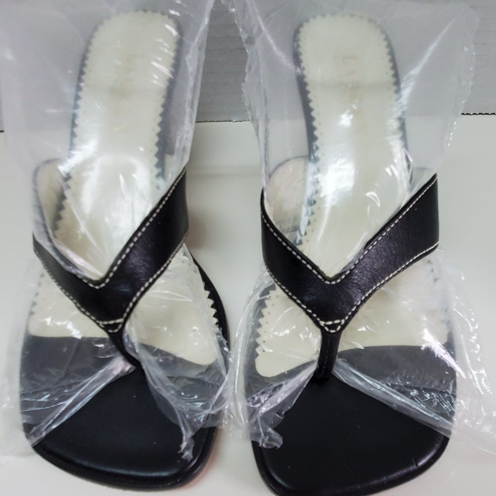Ralph Lauren Black 3" Heels Sandles
